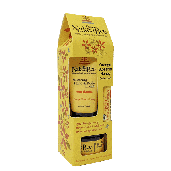 Naked Bee Orange Blossom Honey Gift Set Naked Bee 1 Naked Bee Orange Blossom Honey Gift Set Naked Bee — 810152310892
