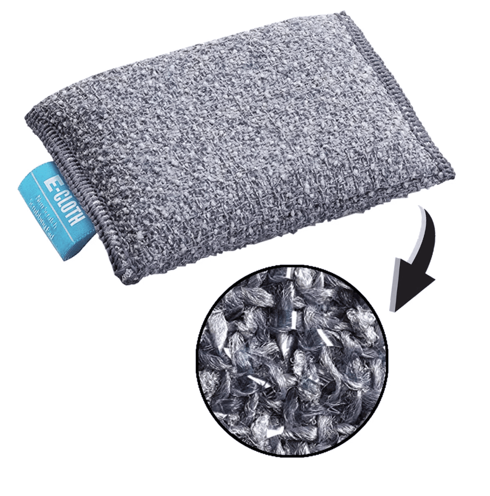 E Cloth Non Scratch Scrubbing Pad 2 Pack 2 E Cloth Non Scratch Scrubbing Pad 2 Pack — 854277005363 - Image 2