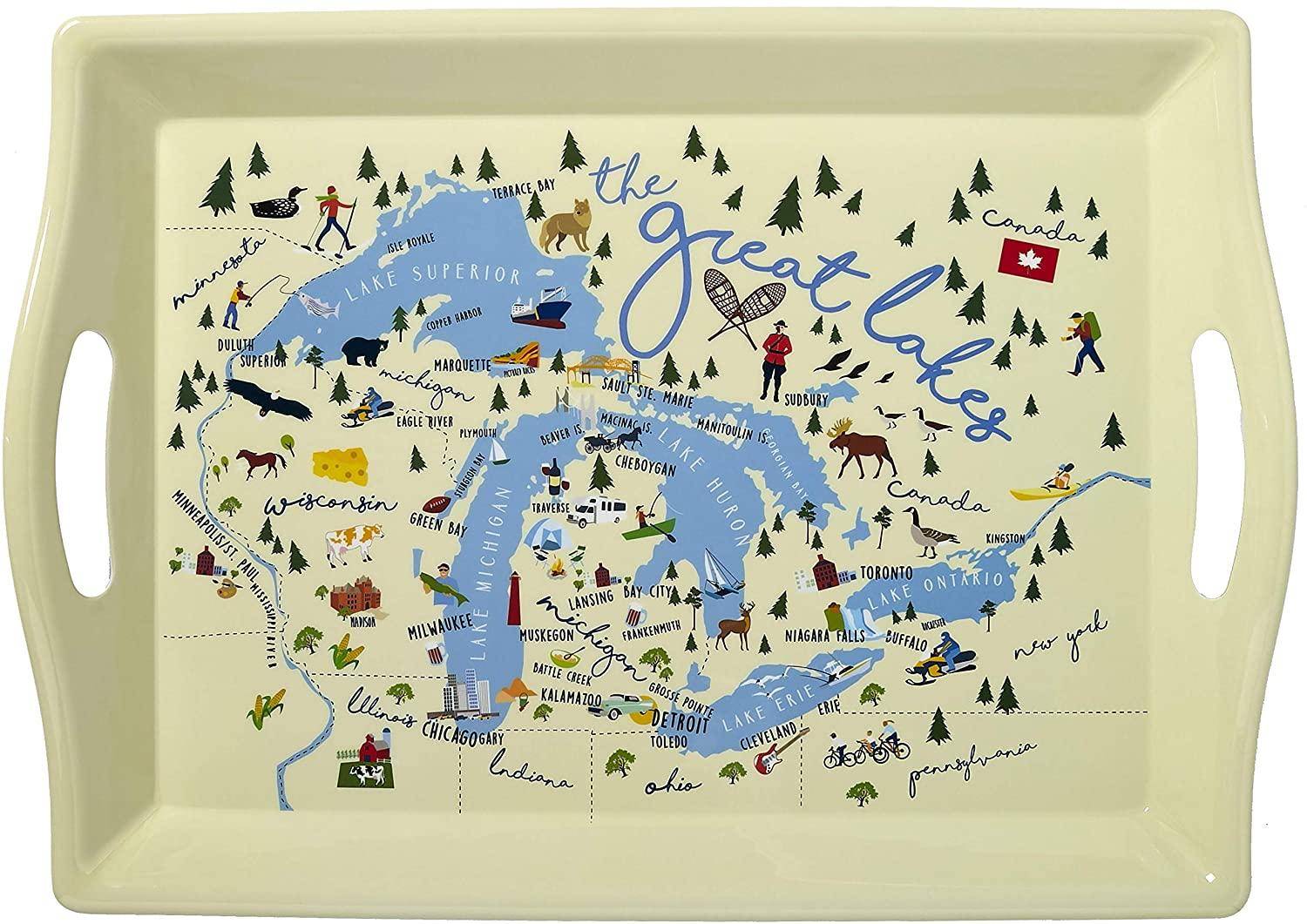 Great Lakes Serving Tray Linabella