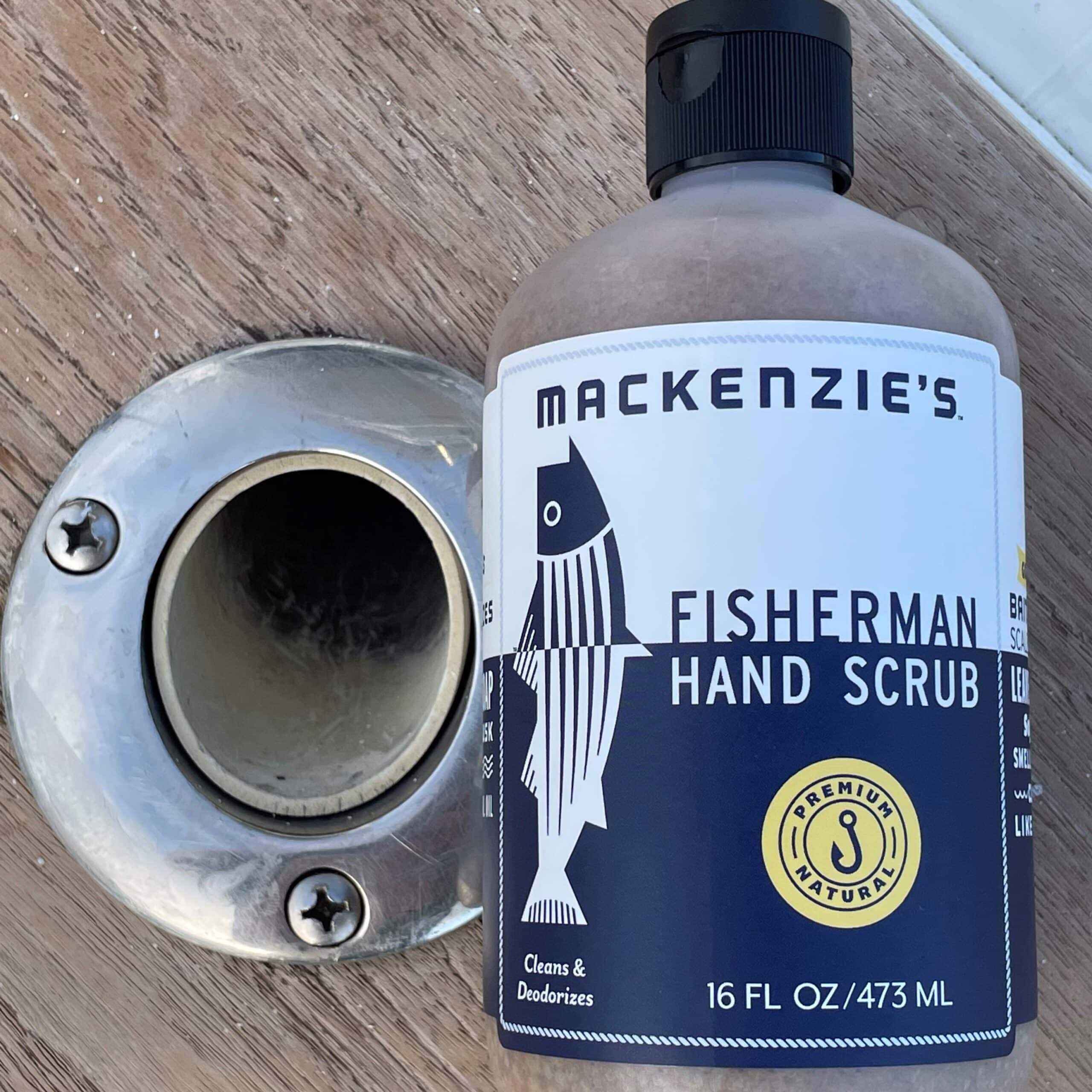 MacKenzie's Fisherman Hand Scrub 16 oz 3 MacKenzie's Fisherman Hand Scrub 16 oz — 019962040023 - Image 3