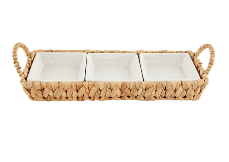 Hyacinth Section Server by Mud Pie — 718540687635 - Image 3