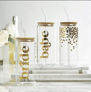 Glass Coffee Tumbler 2 Glass Coffee Tumbler - Image 2