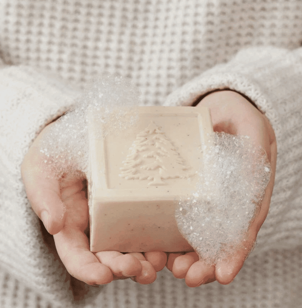 Bar Soap & Dish Soap Frasier Fir 3 Bar Soap & Dish Soap Frasier Fir — 637666043401 - Image 3