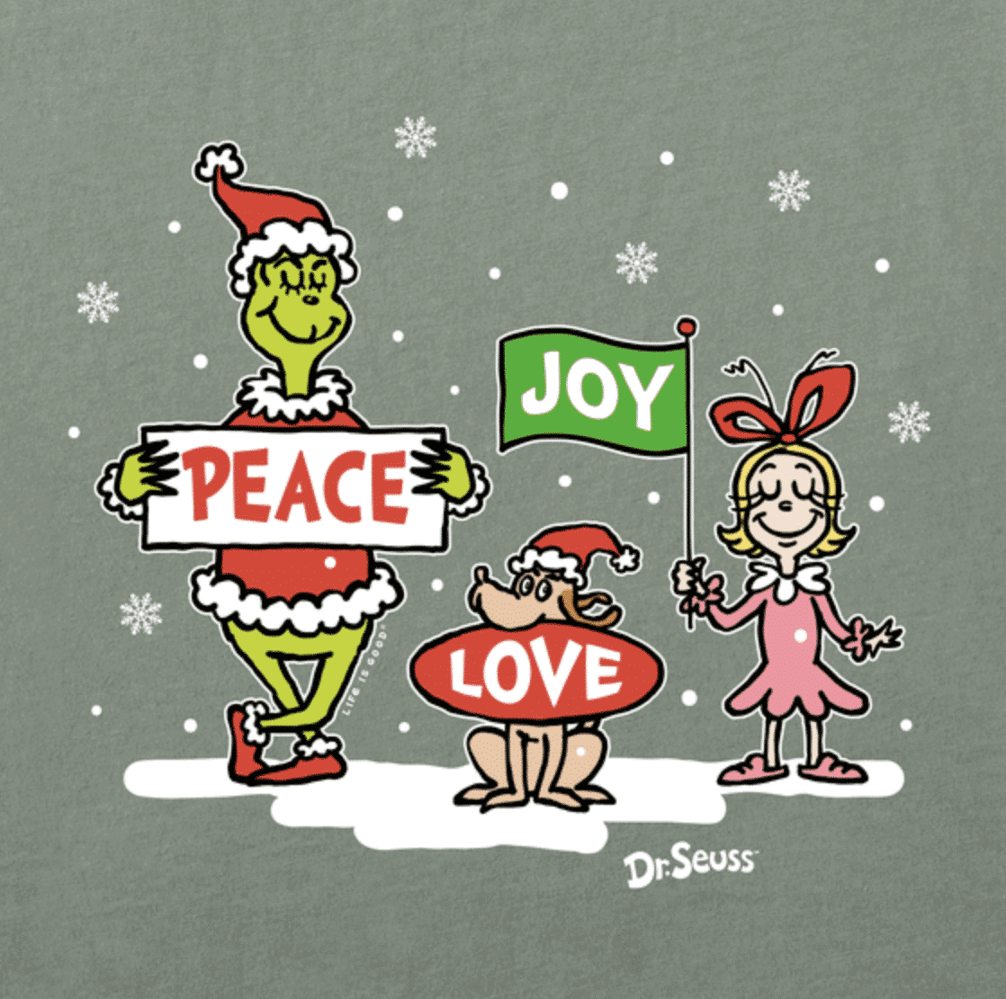 Grinch Women's Life Is Good Long Sleeve 2 Grinch Women's Life Is Good Long Sleeve - Image 2