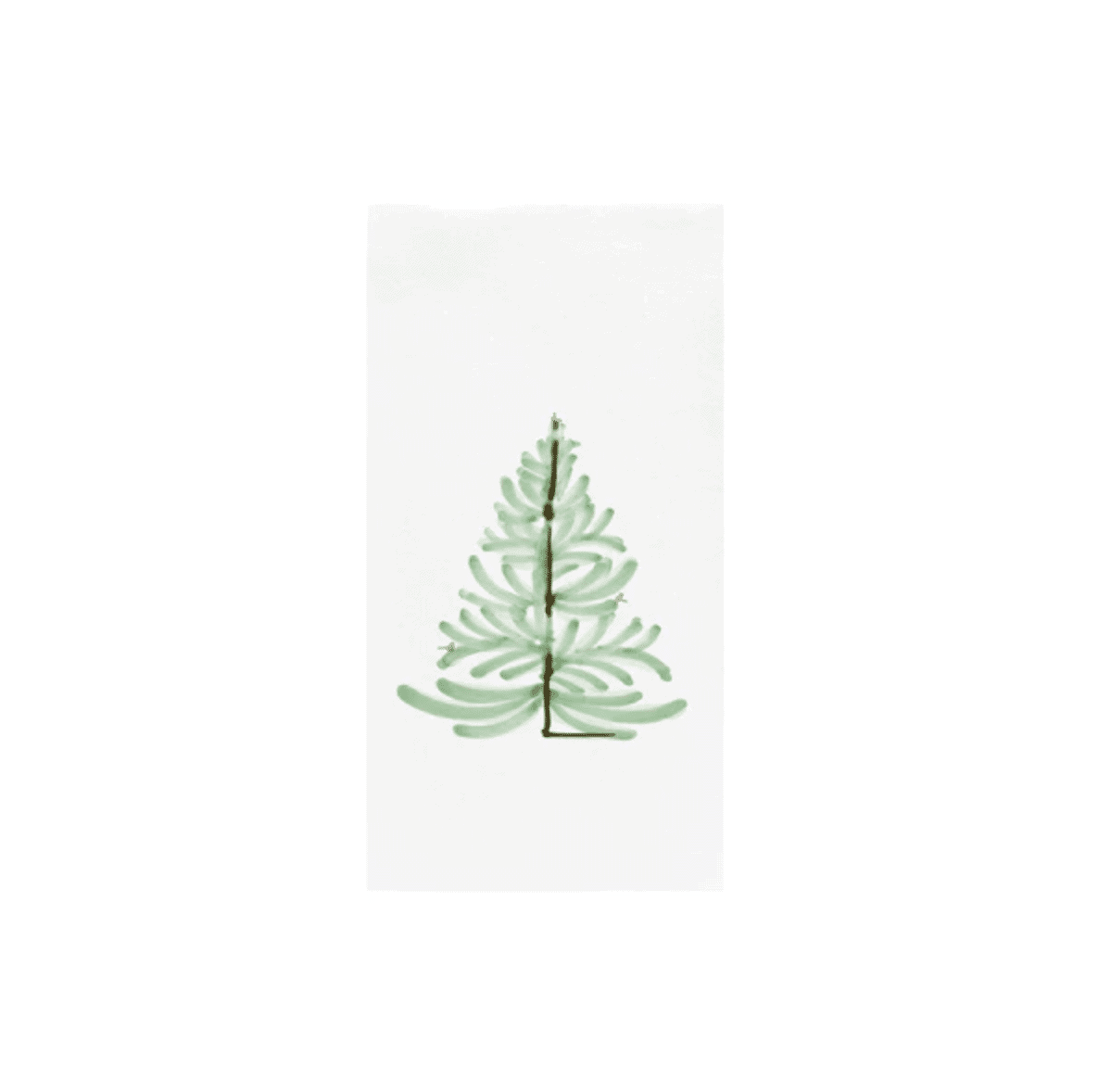 Christmas Tree Guest Towel 1 Christmas Tree Guest Towel — 663698509134