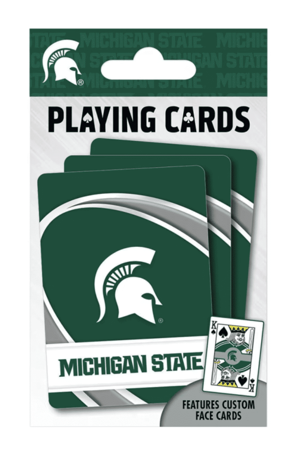 Michigan State Spartans Playing Cards 1 Michigan State Spartans Playing Cards — 705988917721