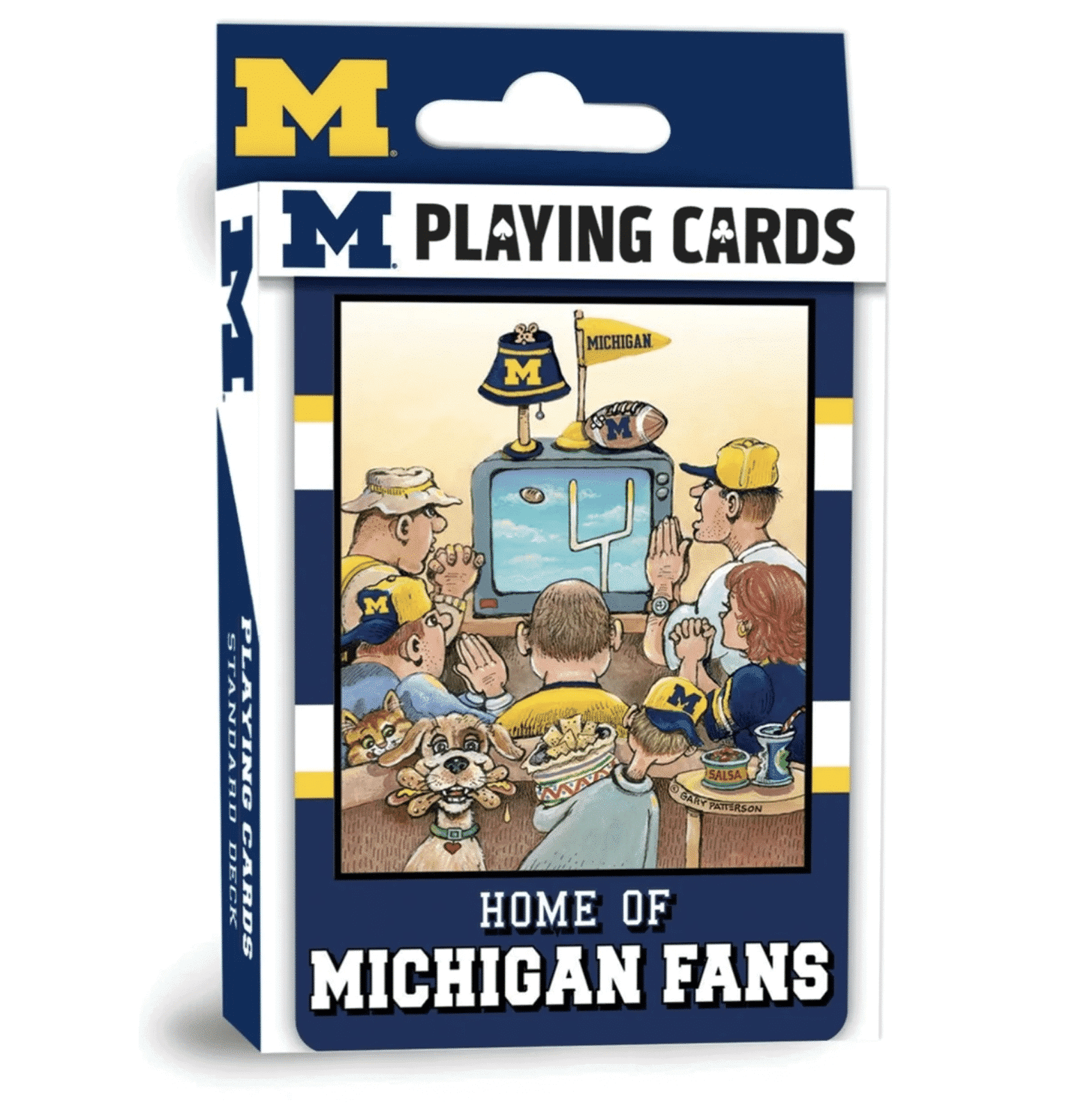 Michigan Wolverines Deck Playing Cards 1 Michigan Wolverines Deck Playing Cards — 705988020490
