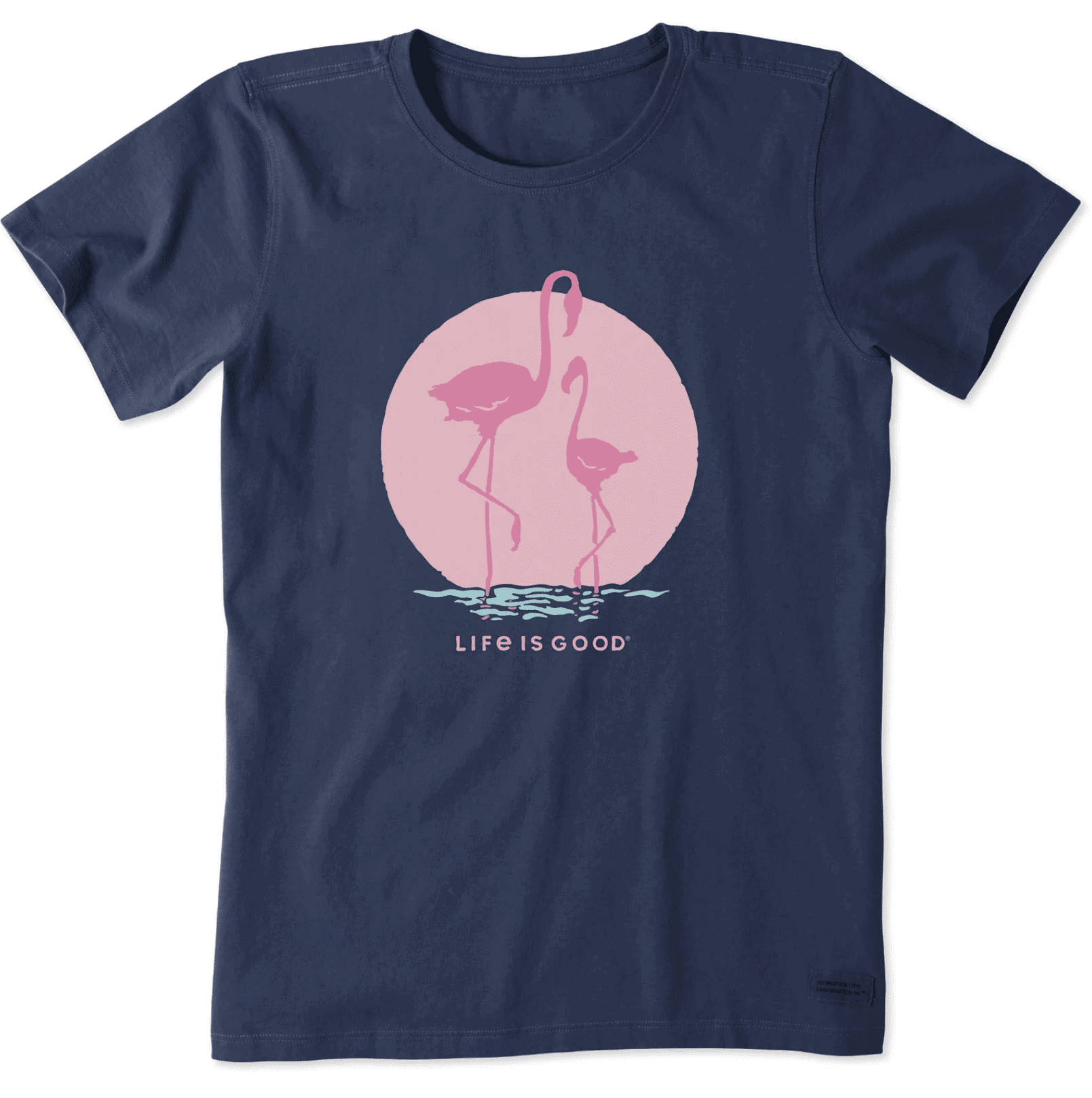 Life Is Good Women's Mama Flamingo Tee 1 Life Is Good Women's Mama Flamingo Tee