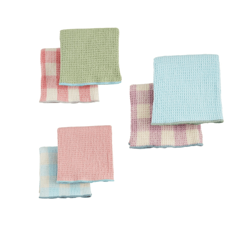 Waffle Colorful Towels 1 Waffle Colorful Towels