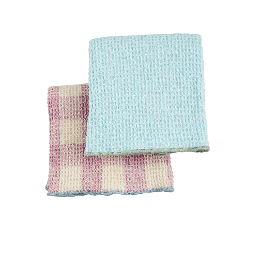 Waffle Colorful Towels 4 Waffle Colorful Towels - Image 4