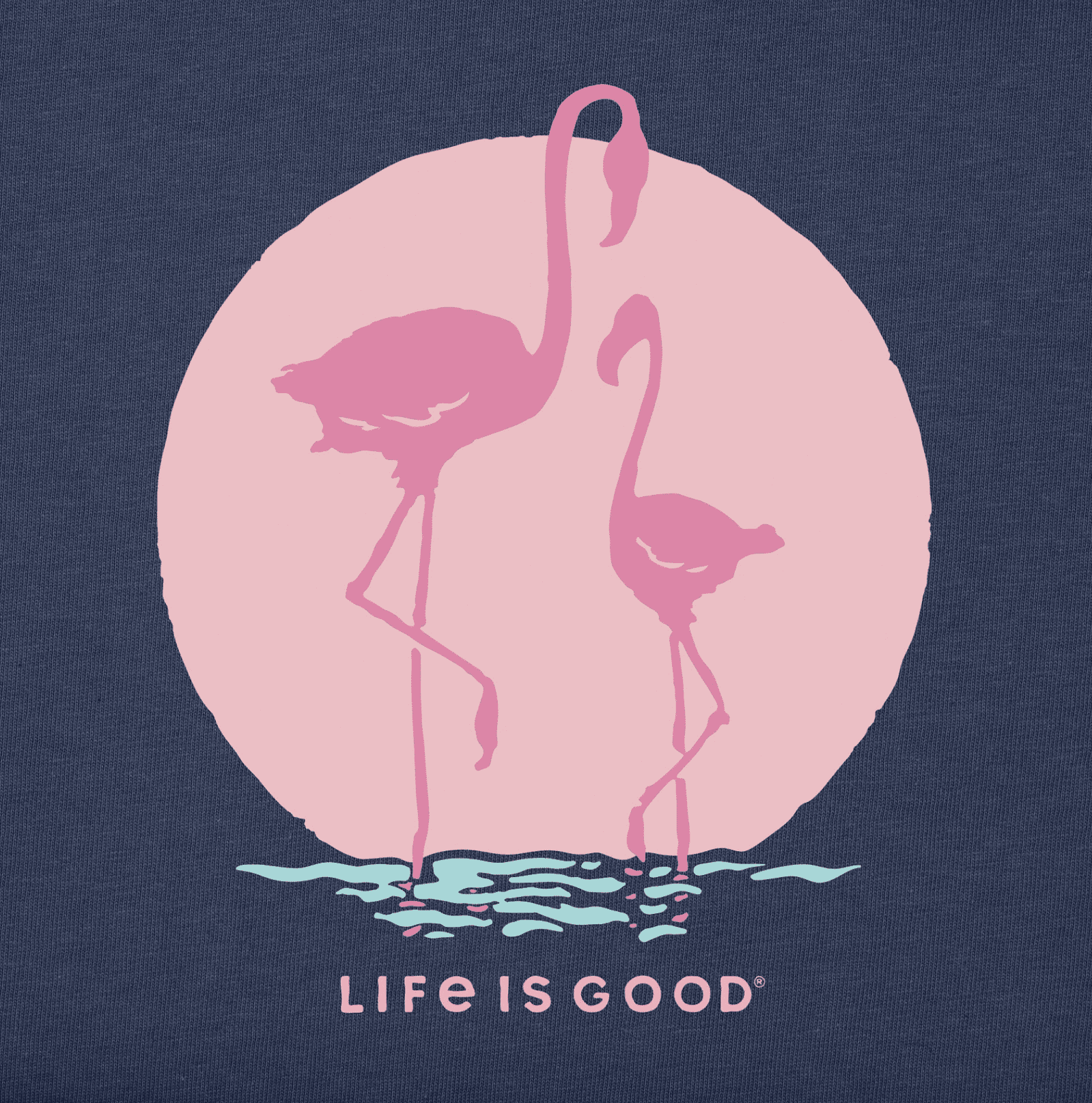 Life Is Good Women's Mama Flamingo Tee 2 Life Is Good Women's Mama Flamingo Tee - Image 2