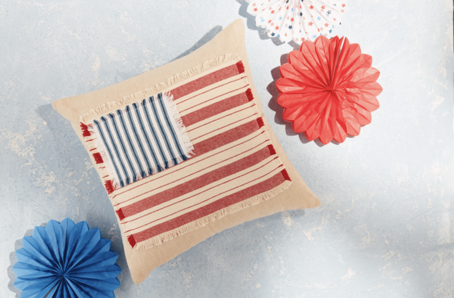 American Flag Square Pillow 3 American Flag Square Pillow — 718540979563 - Image 3