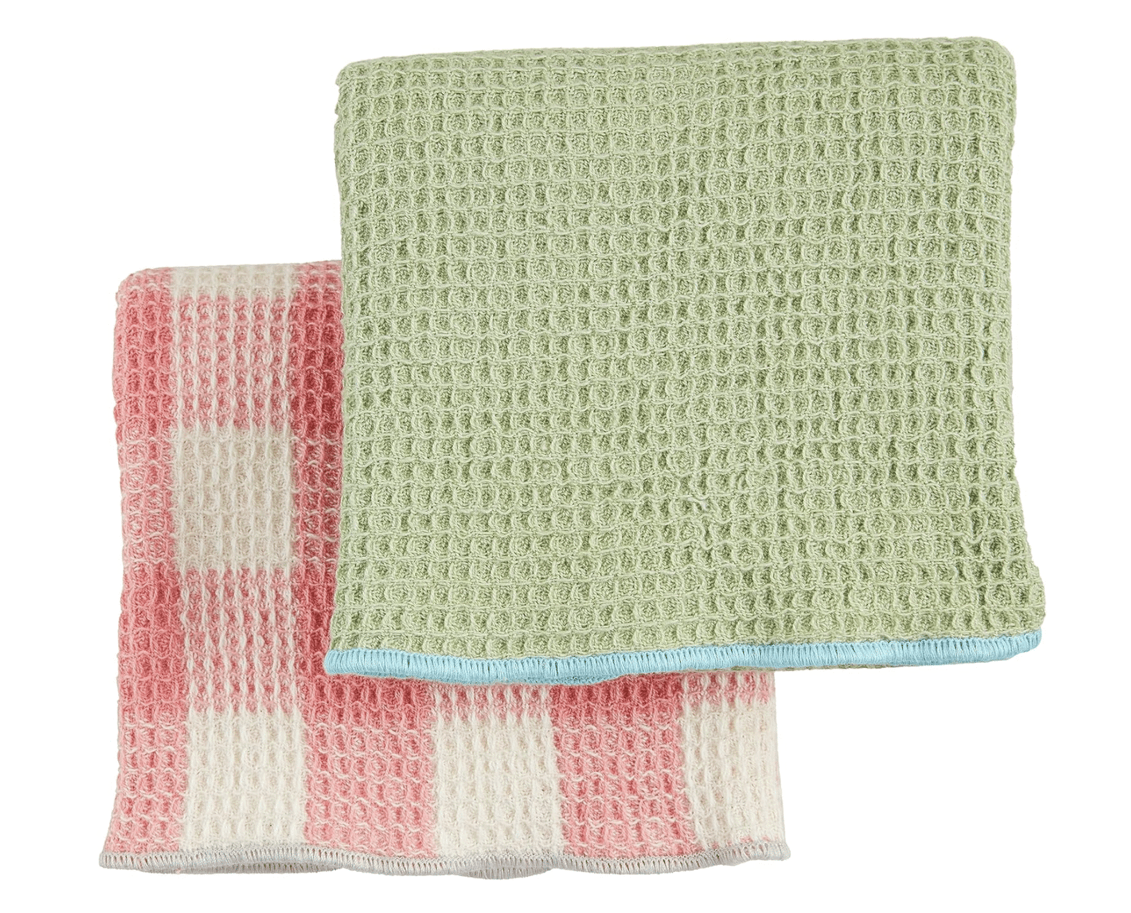 Waffle Colorful Towels 2 Waffle Colorful Towels - Image 2