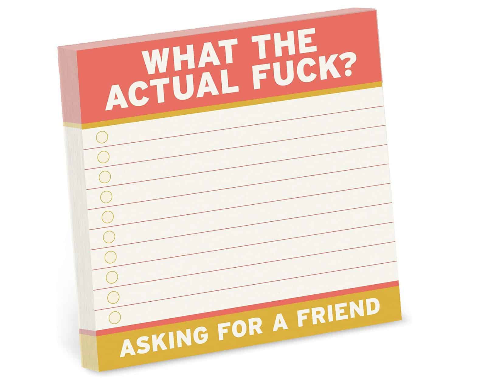 Variation #37122 of Knock Knock Large Sticky Notes 1 Variation #37122 of Knock Knock Large Sticky Notes — 825703127454